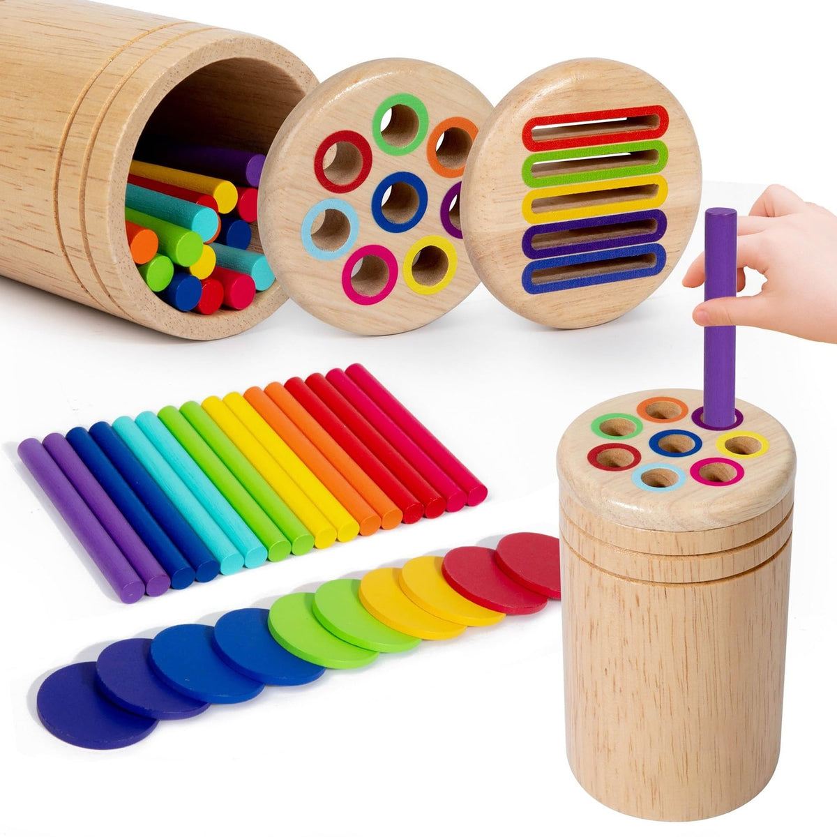 Multi Activity Montessori Wooden Toy