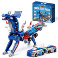 2-in-1 Magnetic Transforming Car to Dragon Toy