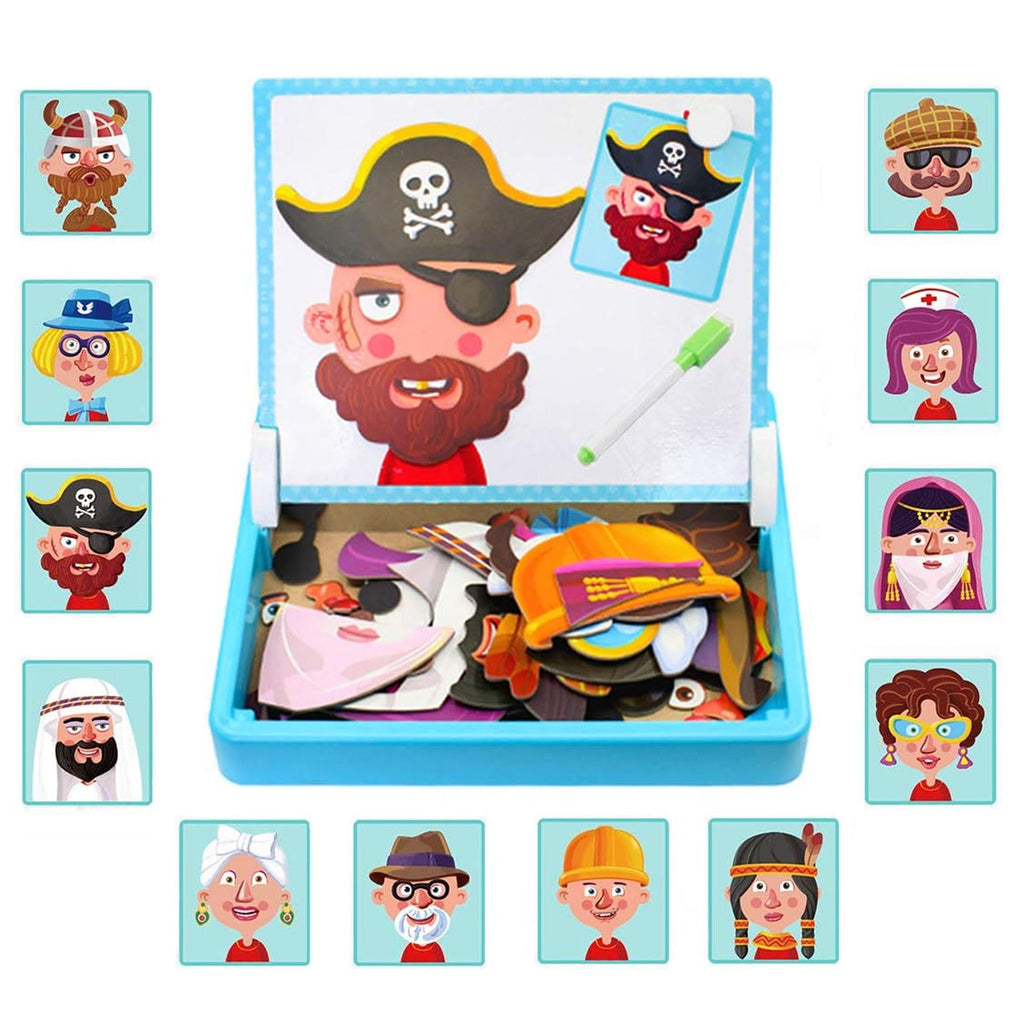 Face Change Magnetic Puzzle Set