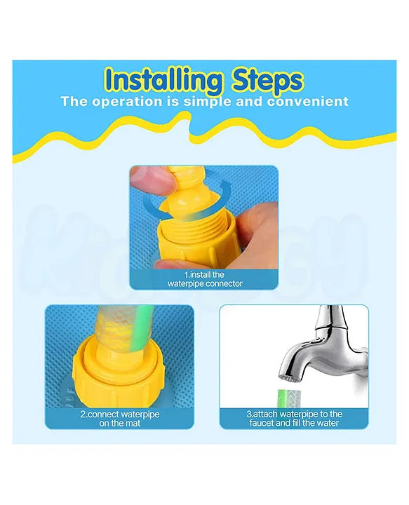 Non-Slip Splash Round Pool