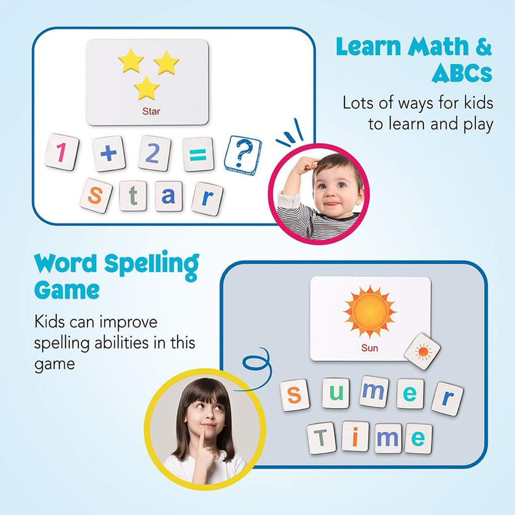 Magnetic Letters and Numbers Learning Set