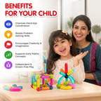 Magnetic Sticks Building Blocks Learning Toy