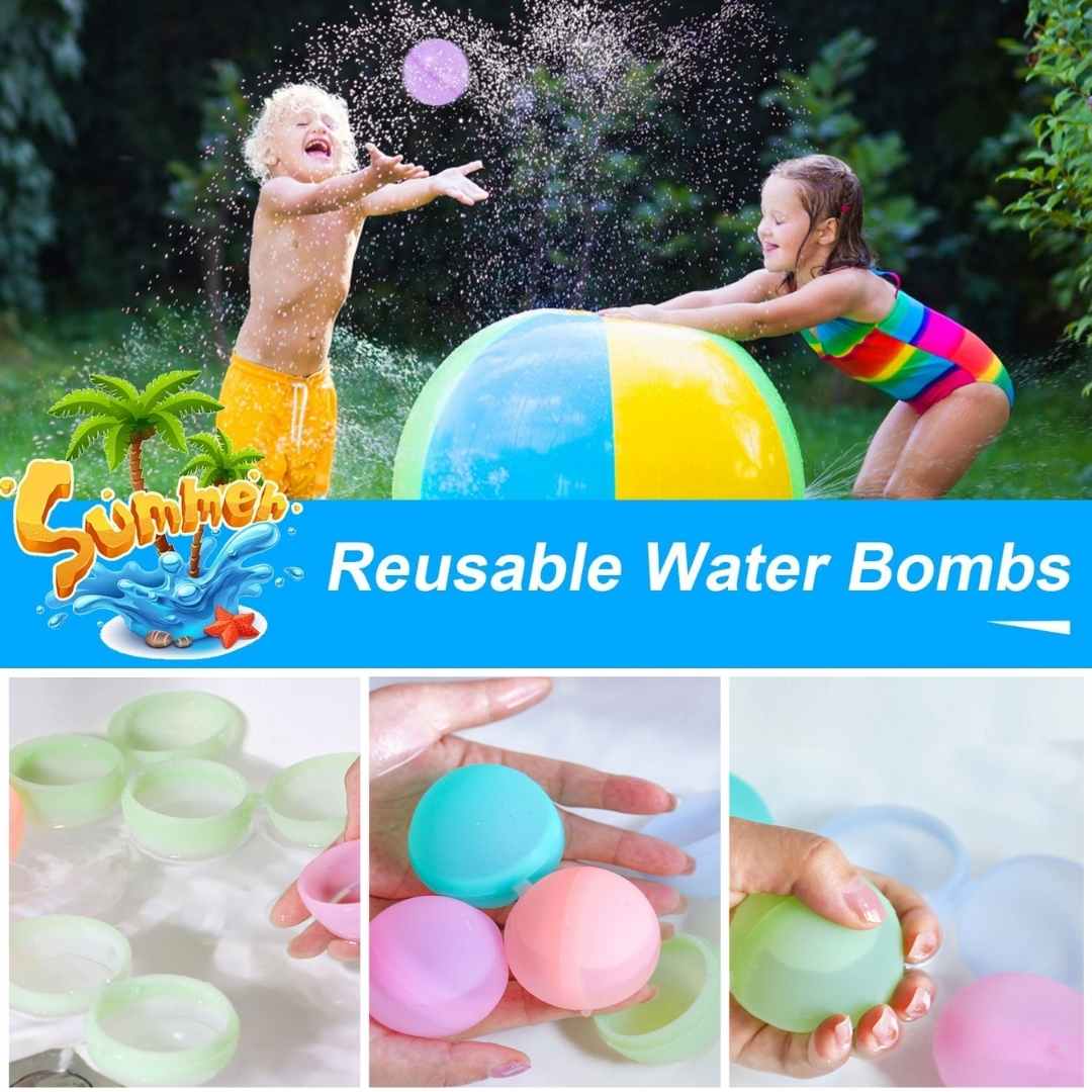 Quick Fill Water Bomb Outdoor Toys For Kids (SET OF 3)