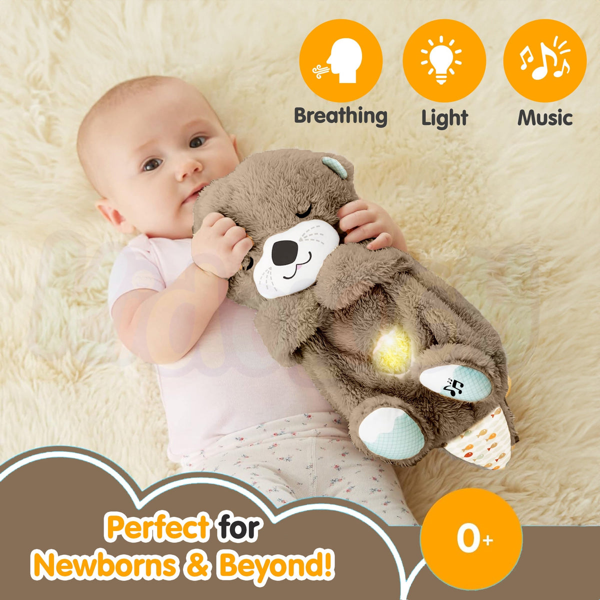 Breathing Motion Interactive Teddy Bear