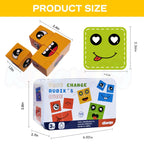 Emoji Cube Face Change Game