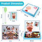 Face Change Magnetic Puzzle Set