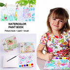 Forest Animals Water Color Book for Kids