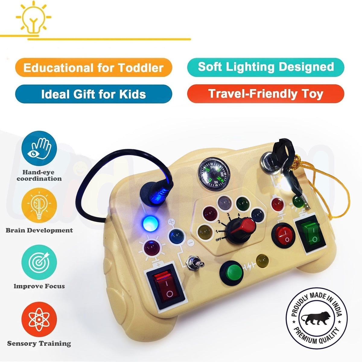 Montessori LED Sensory Board
