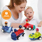 Bonkerheads Push & Go Play Cars