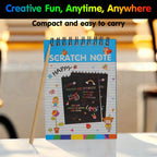 Scratch Art Notebook Set for Kids