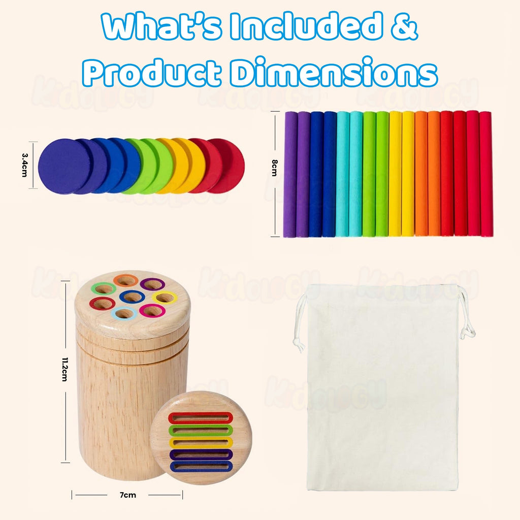 Multi Activity Montessori Wooden Toy