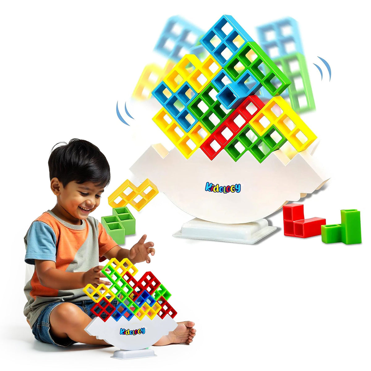 3D Shape Balance Game Educational Toy