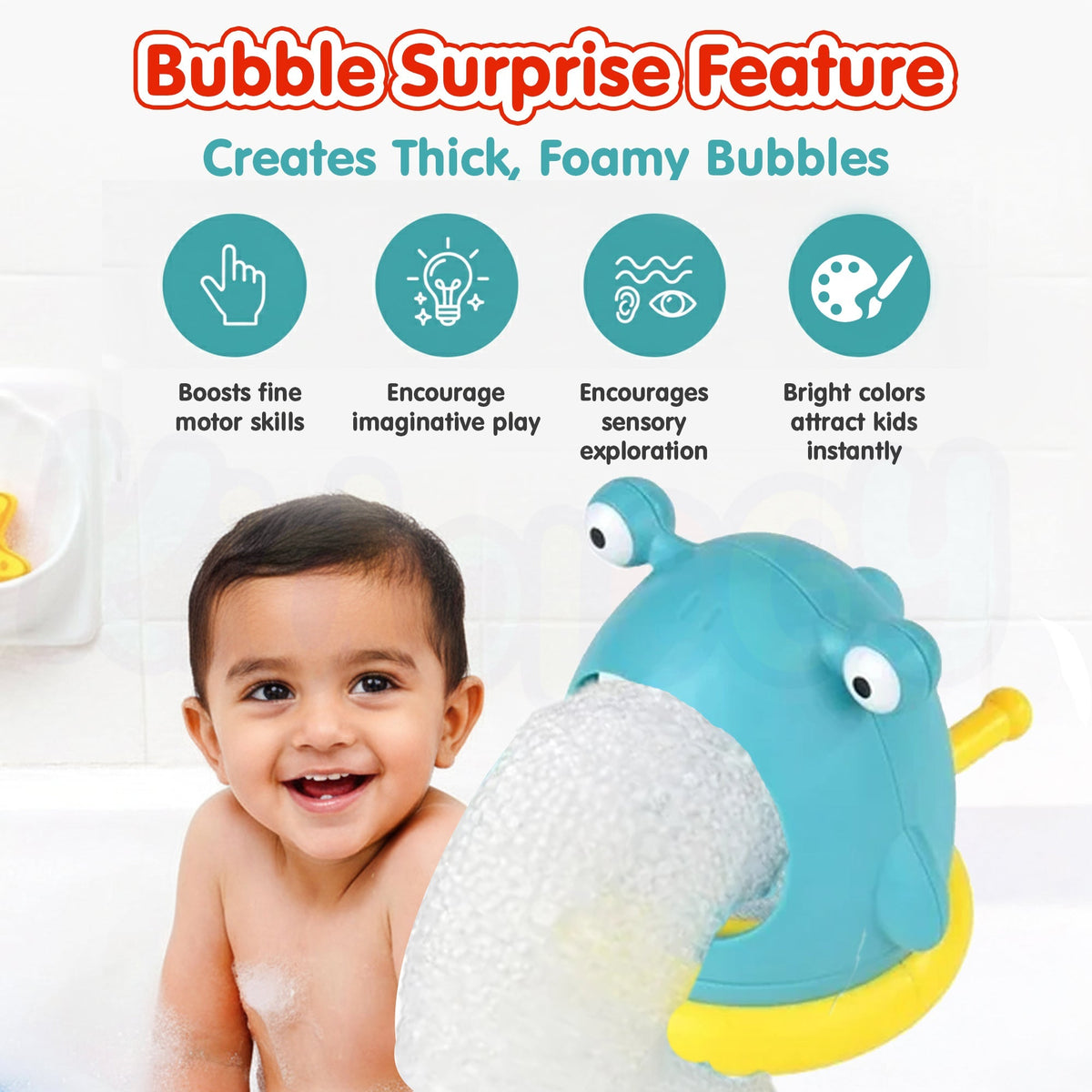 Fun & Engaging Bubble Machine for Kids