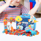Children Creative Screw Tool Box Space Puzzle Game