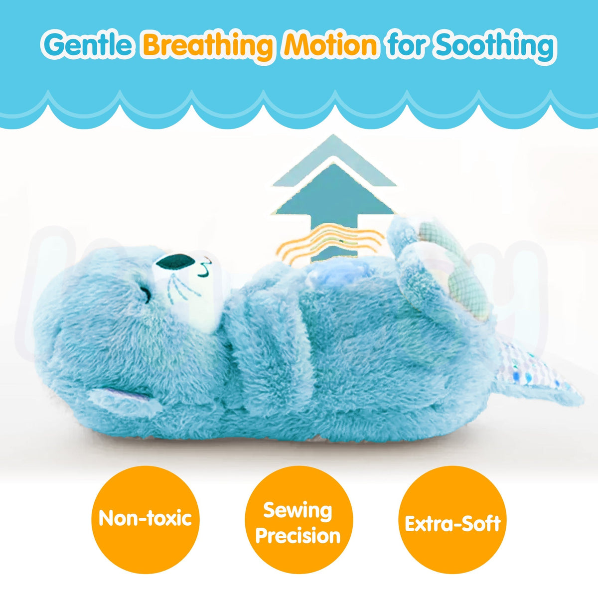 Breathing Motion Interactive Teddy Bear