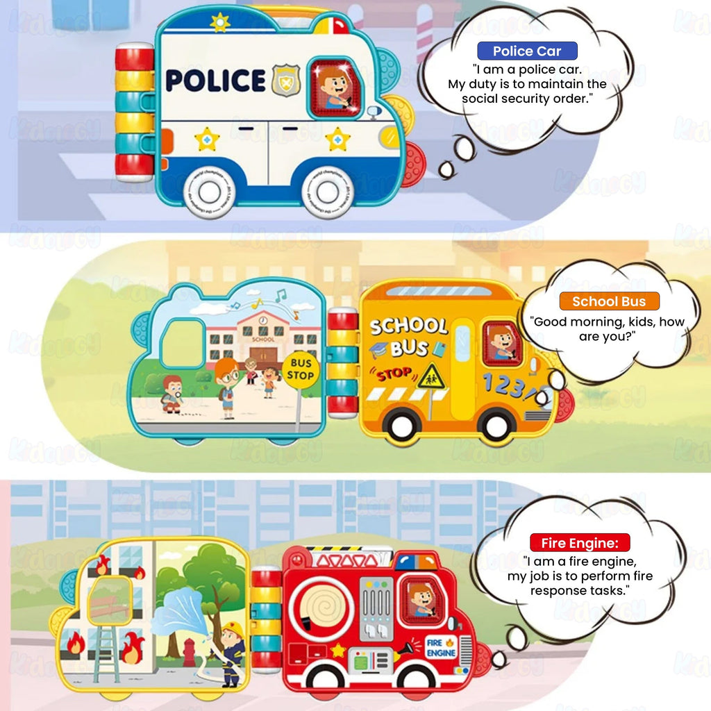 Montessori Car Book