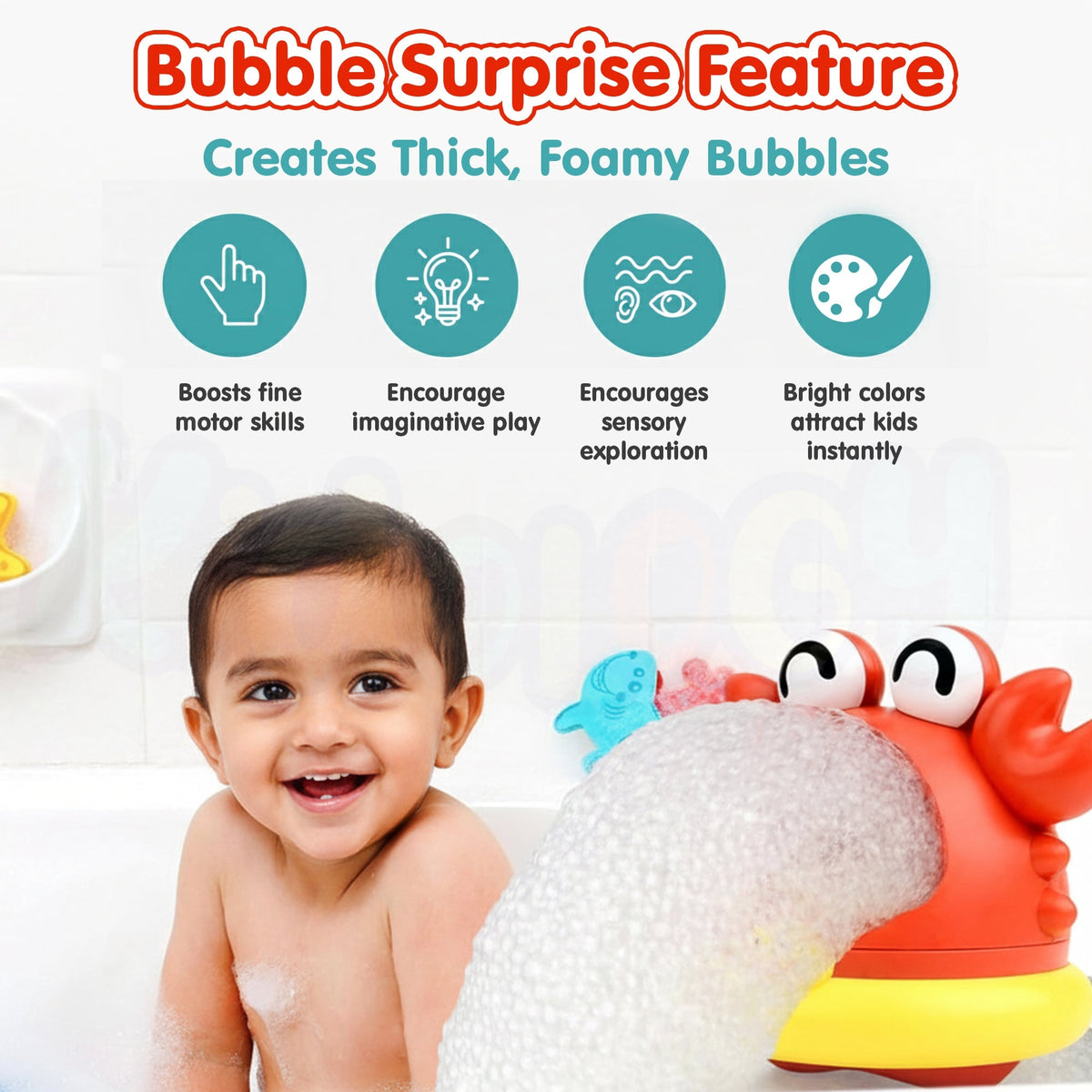 Fun & Engaging Bubble Machine for Kids