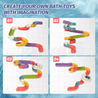 DUCK SLIDE BATH TOY