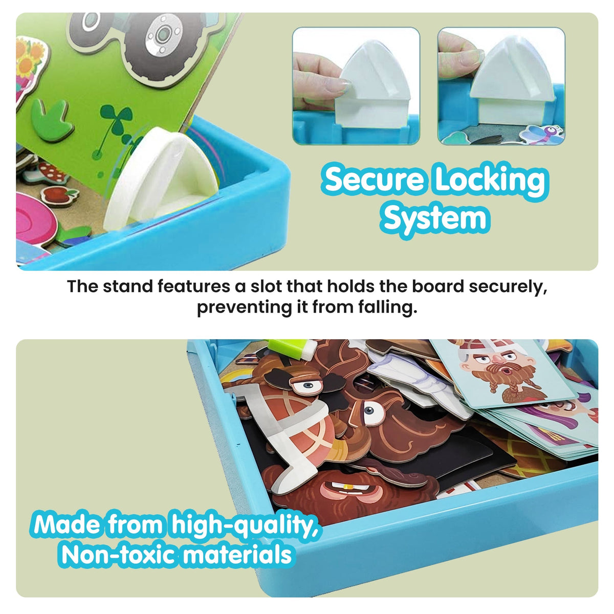 Face Change Magnetic Puzzle Set