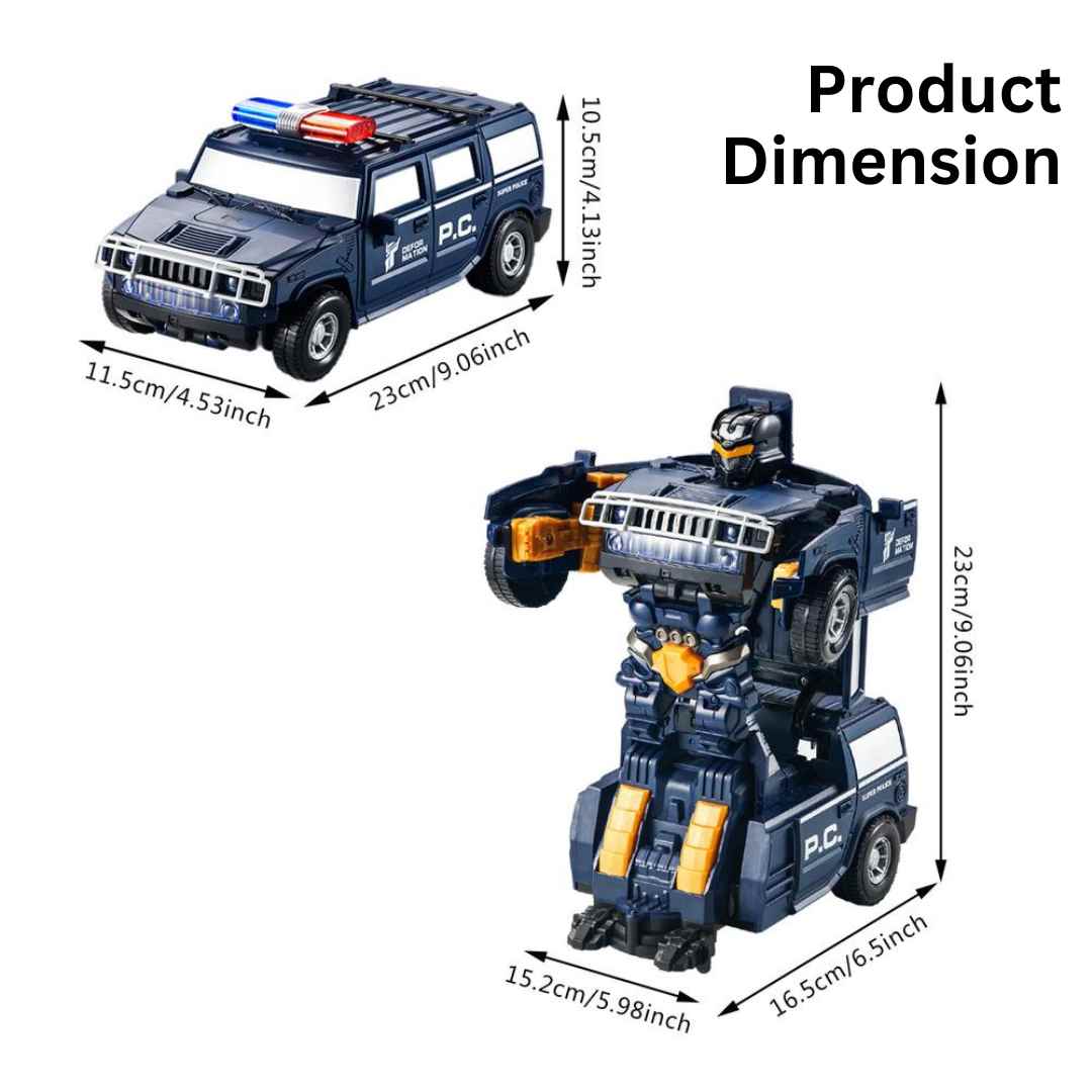 Master 2-in-1 Robot Car Toy