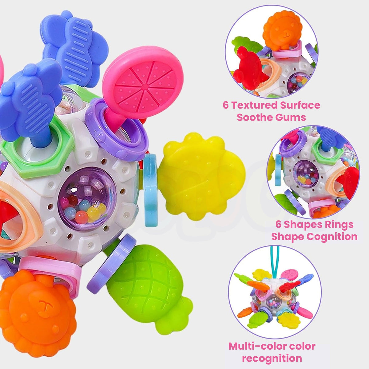 Silicone Teething & Chewing Ball