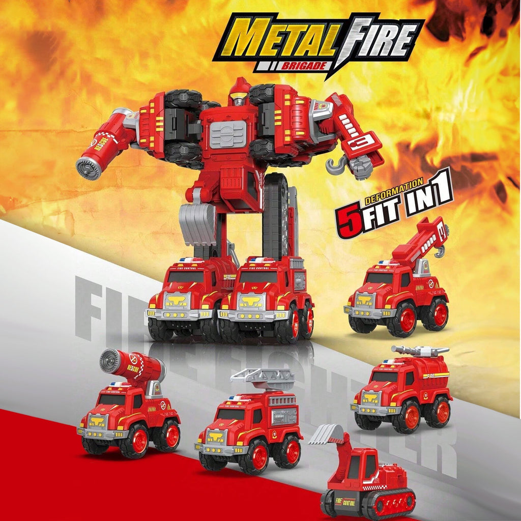 5-in-1 Robot Toy Set