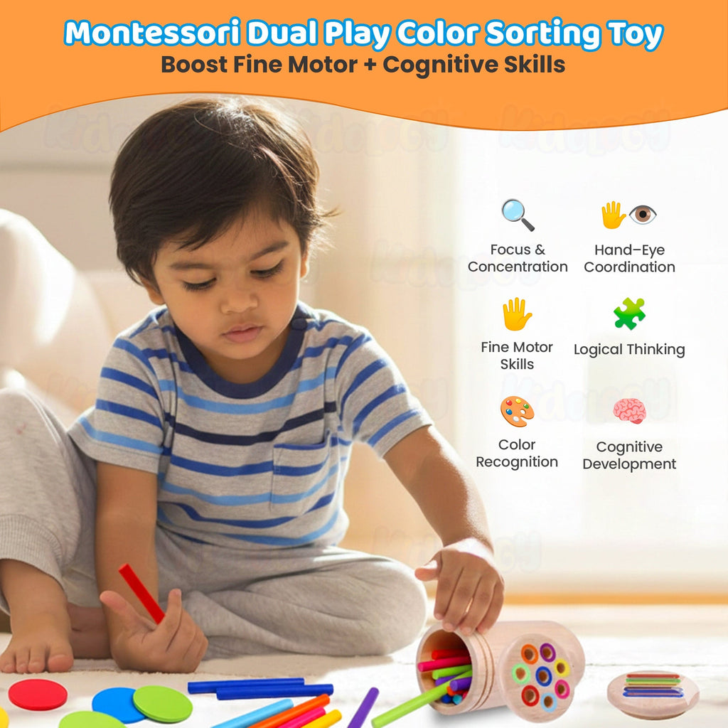 Multi Activity Montessori Wooden Toy