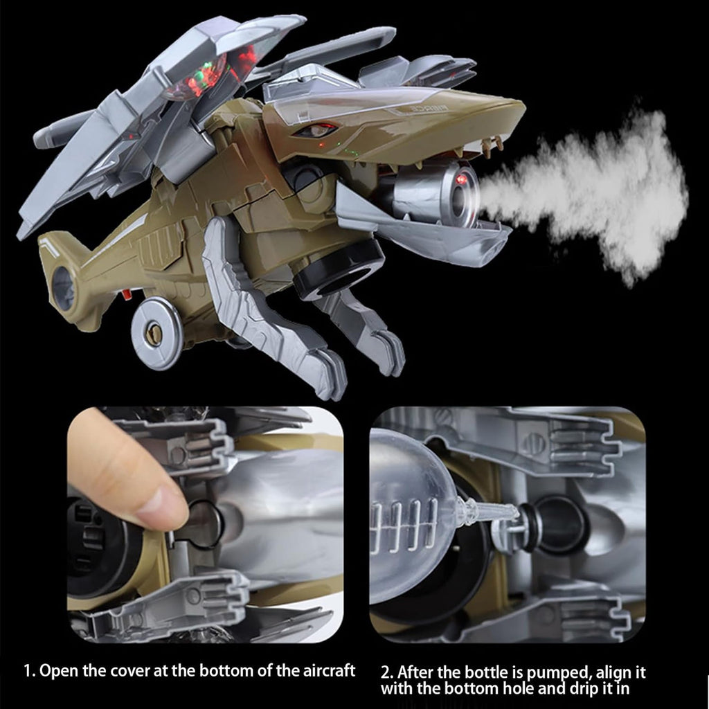 Flash-Spray Go Action LED Musical Chopper