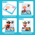 Face Change Magnetic Puzzle Set