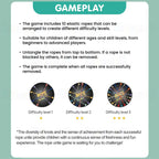 Rope Untangling Puzzle Game