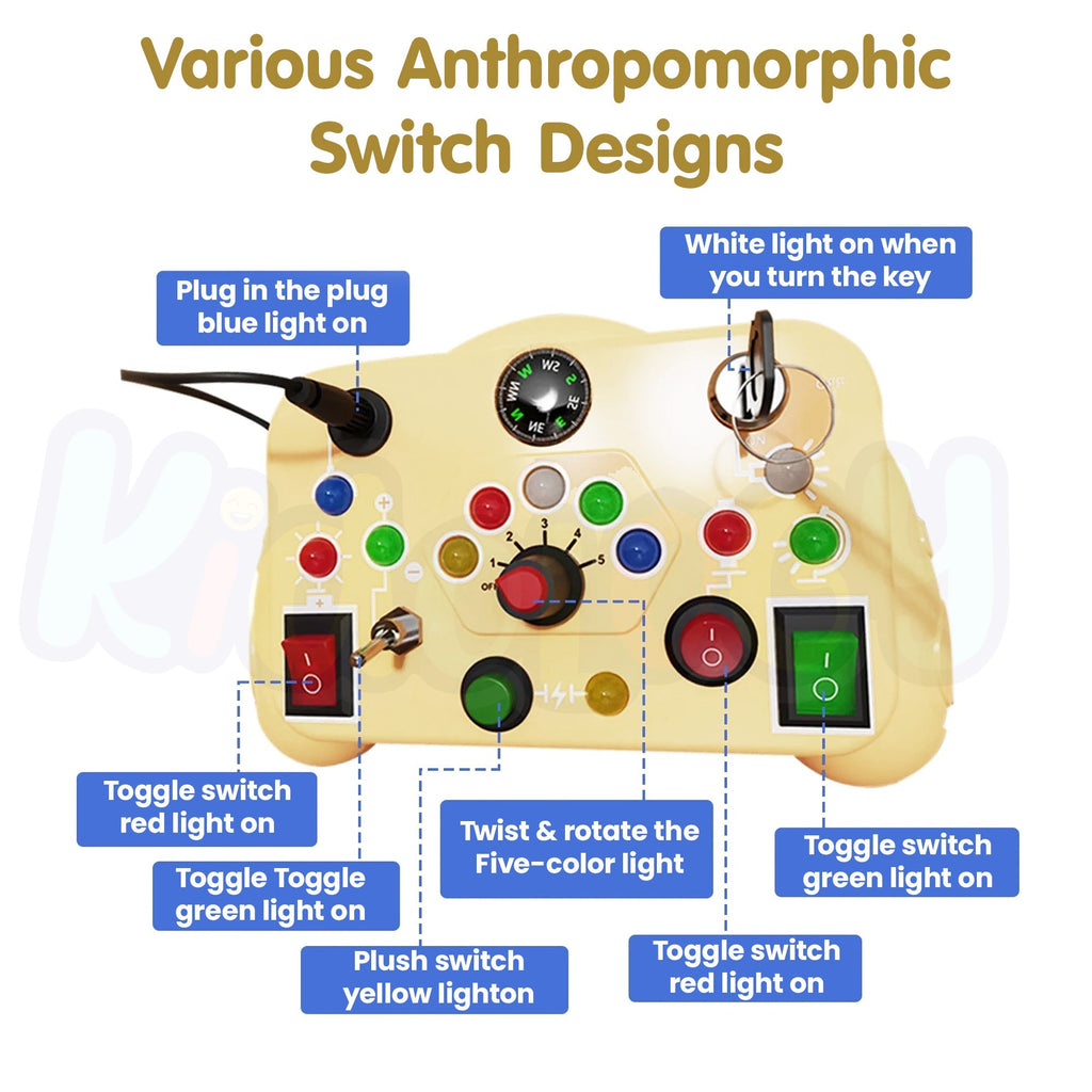 Montessori LED Sensory Board