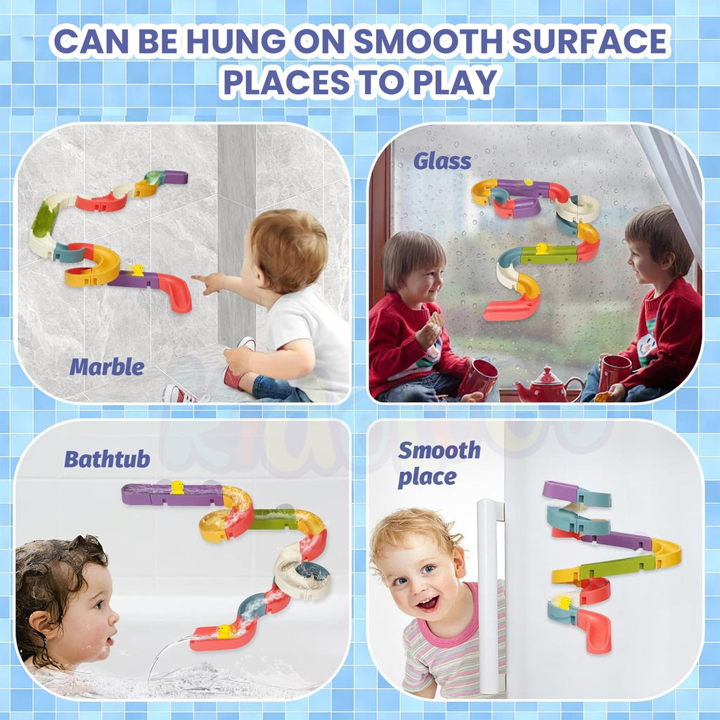 DUCK SLIDE BATH TOY