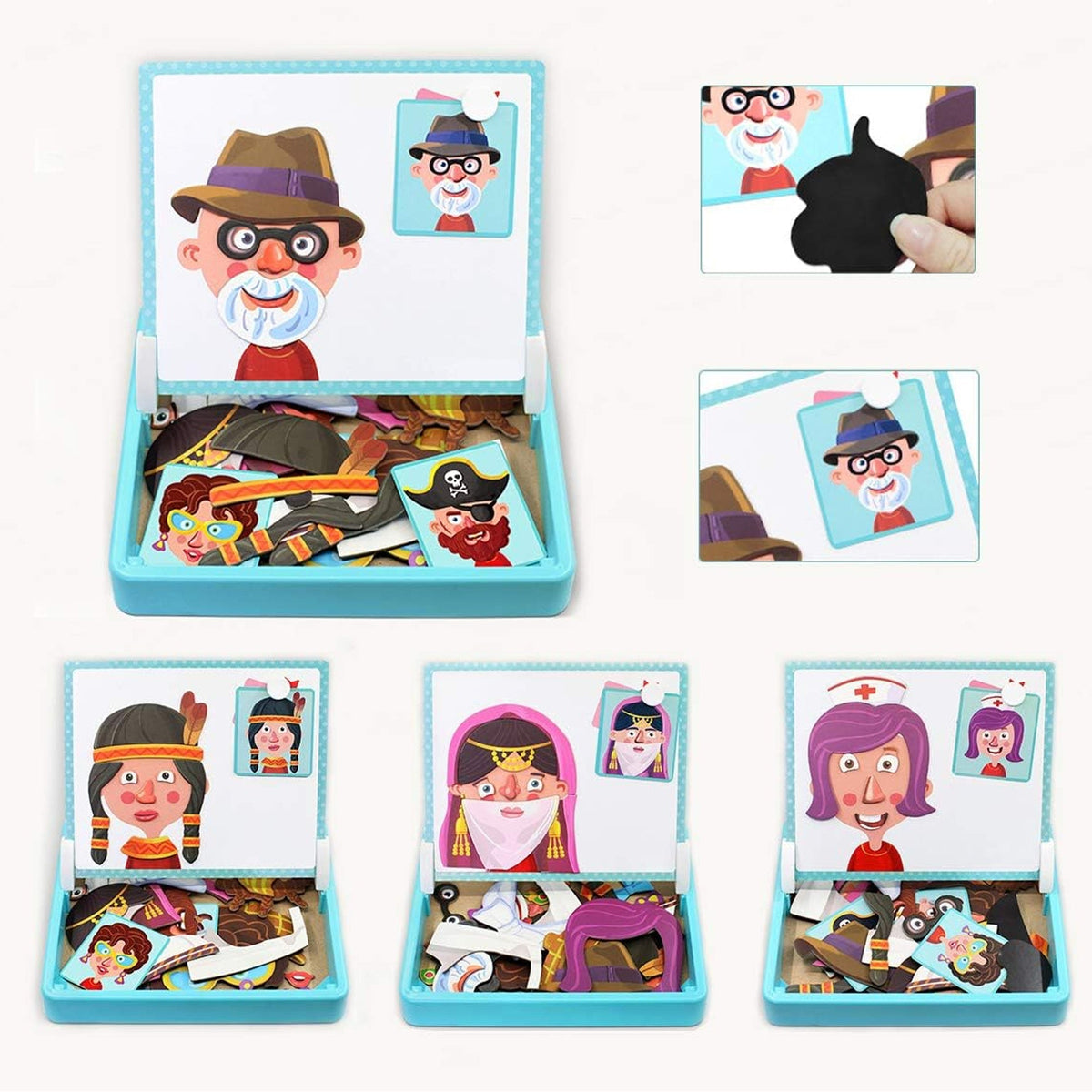 Face Change Magnetic Puzzle Set