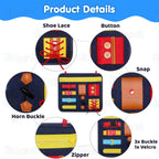 Montessori Kids Busy Board Cloth