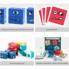 Montessori Cartoon Cube: Educational Toy