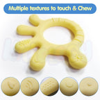 Silicone Finger-Shaped Teether (Yellow)