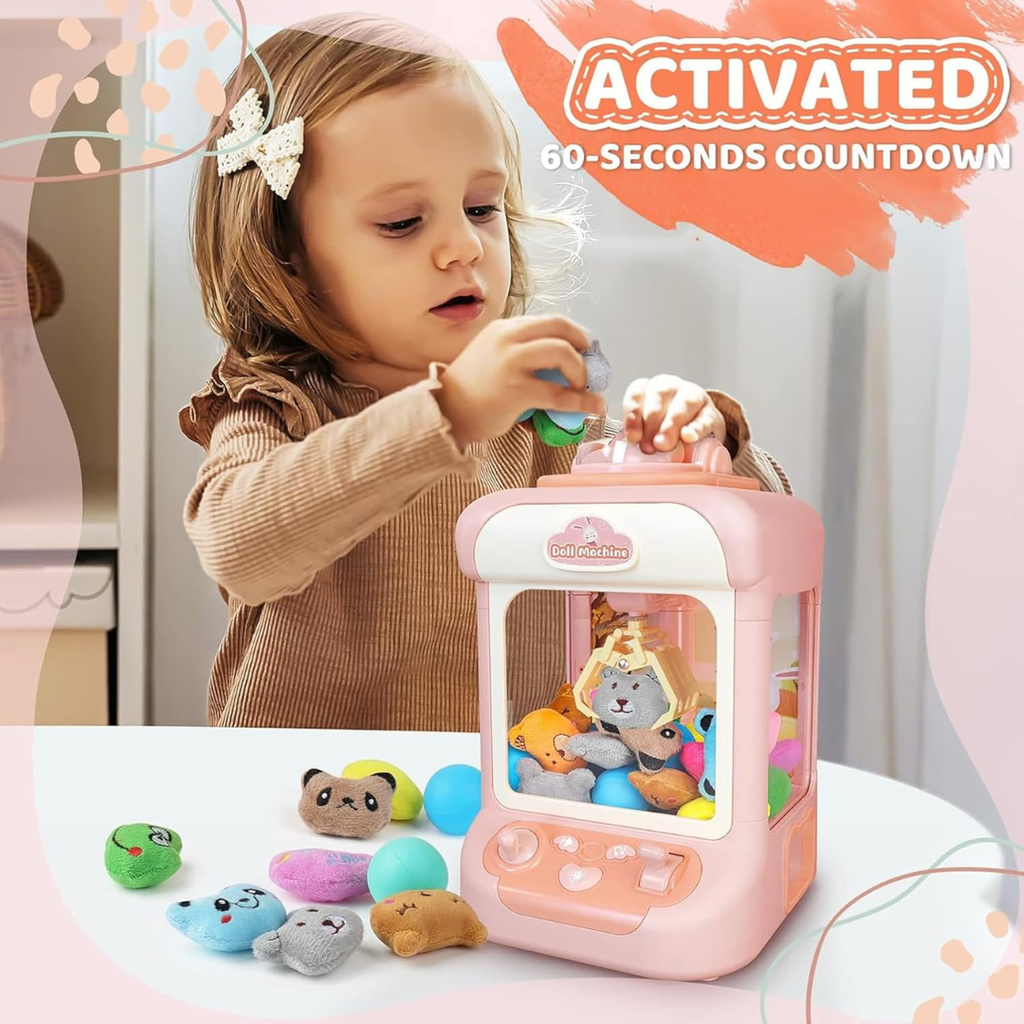 Rabbit Doll Pick Claw Machine Toy for Kids