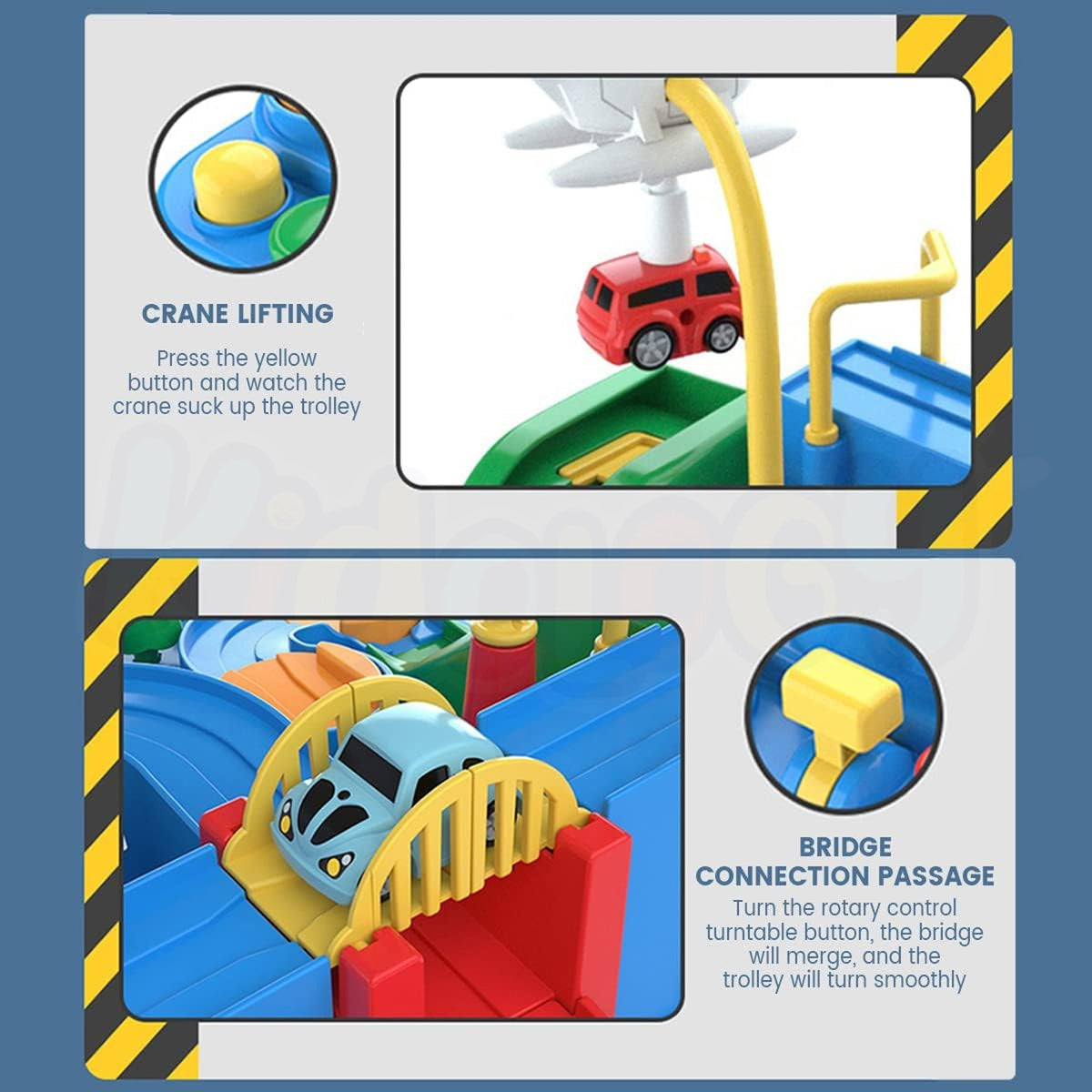 Car Adventure Rescue Track Set Educational Toy