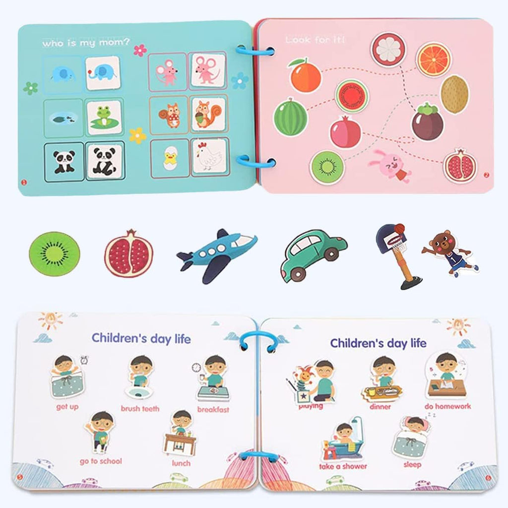 Montessori Quiet Book Pack of 3