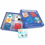 Montessori Cartoon Cube: Educational Toy