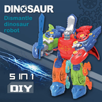 5 in 1 Dinosaur Toys STEM Construction Building Toys