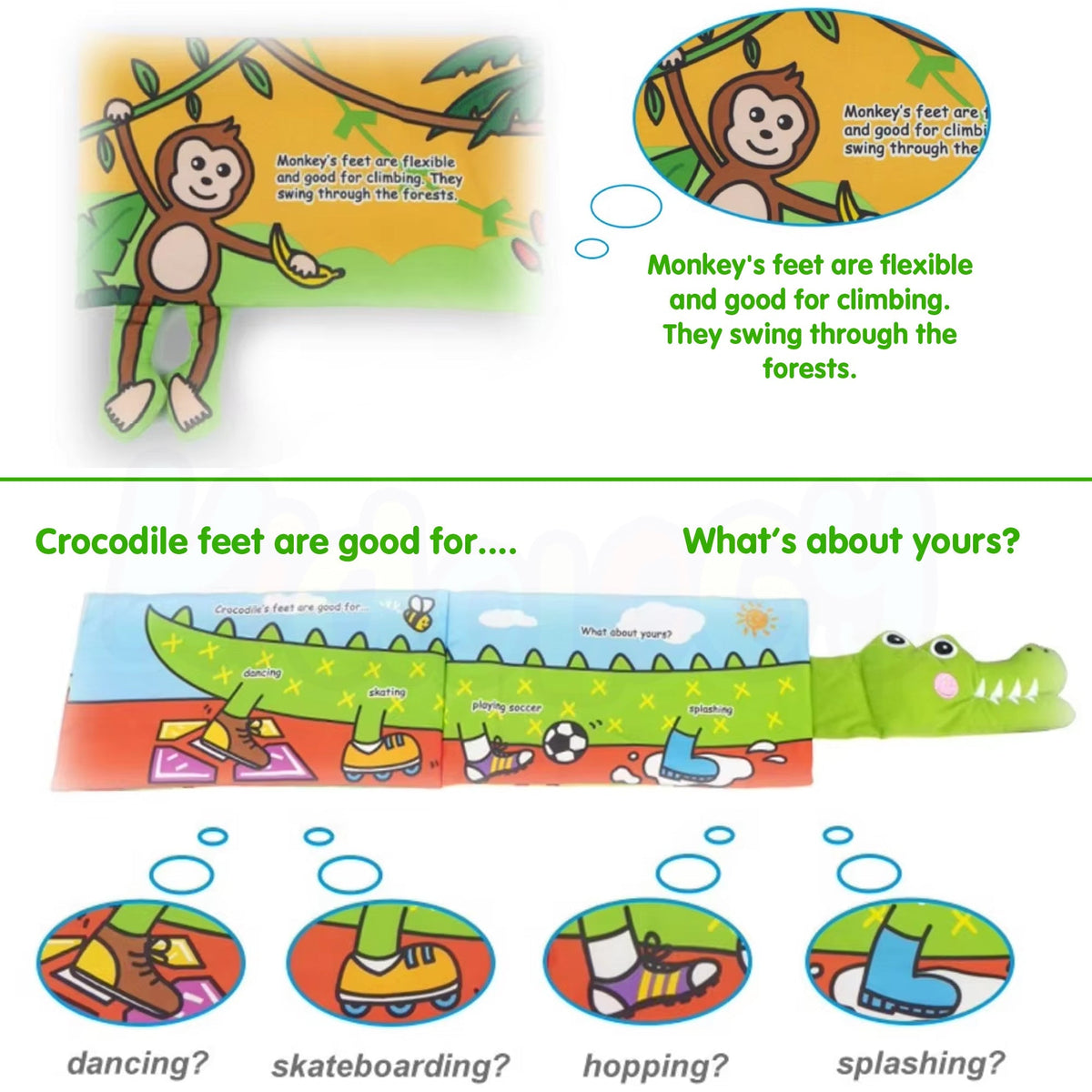 Montessori Animal Jolly Book