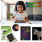 Scratch Art Notebook Set for Kids