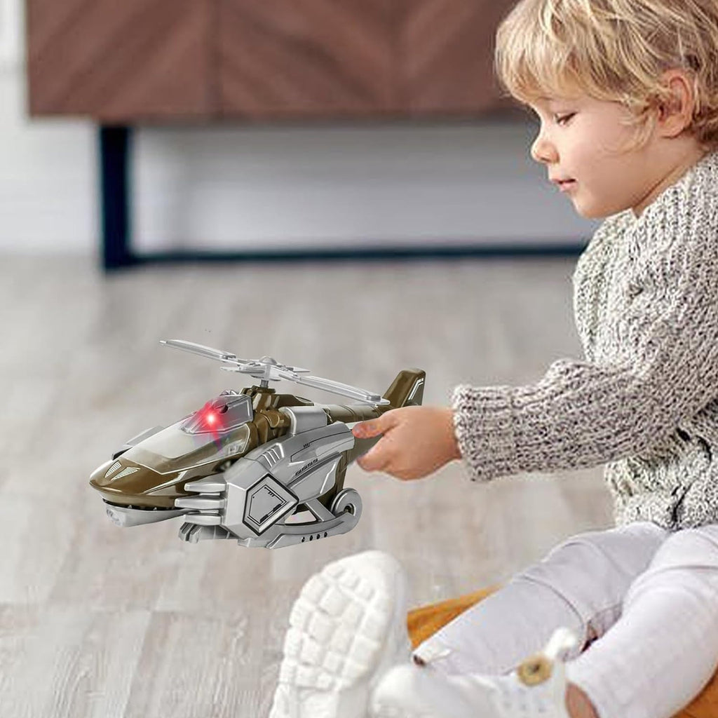 Flash-Spray Go Action LED Musical Chopper