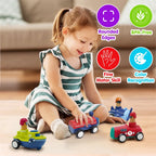 Bonkerheads Push & Go Play Cars