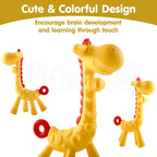 Giraffe Shaped Teether Baby Toy