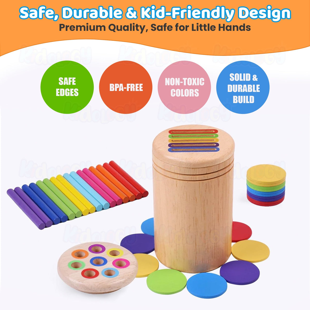 Multi Activity Montessori Wooden Toy
