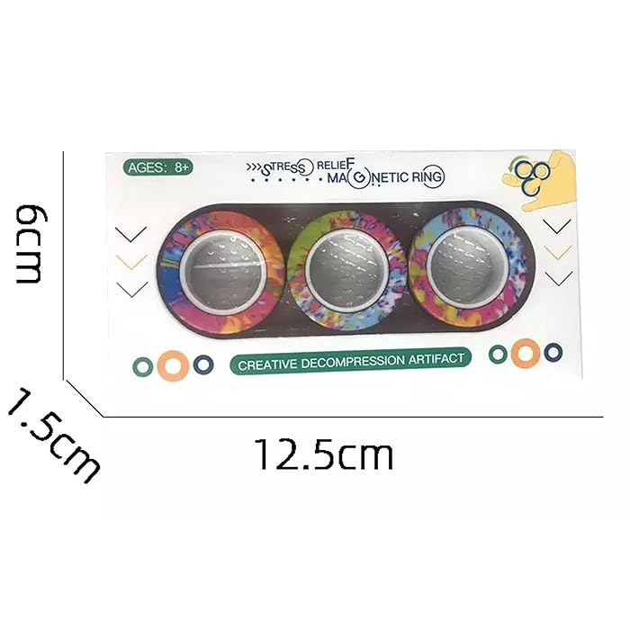 Magnetic Rings Fidget Toy