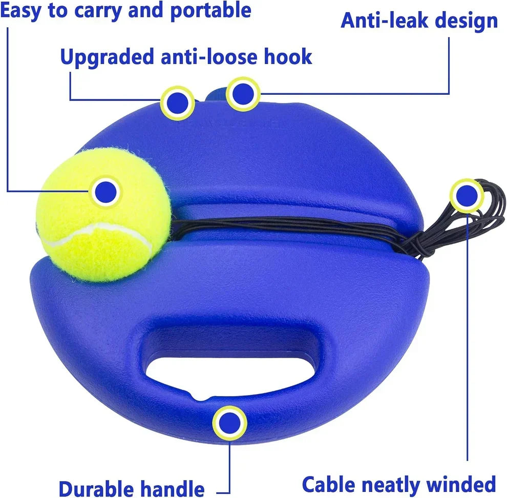 Tennis Trainer Rebound Ball with Racket