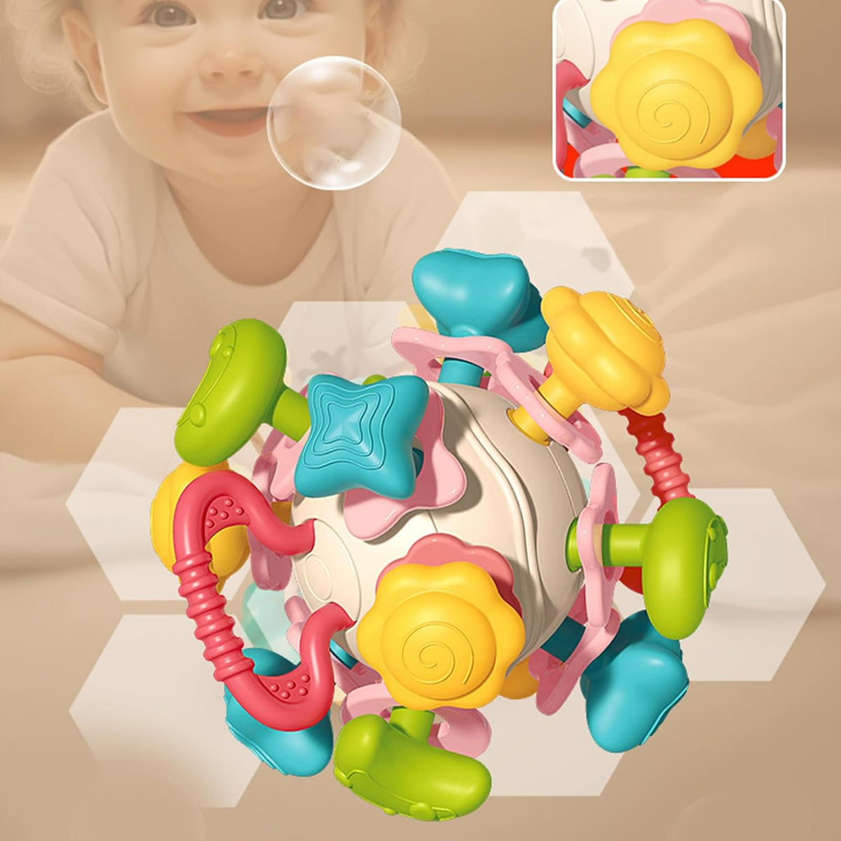 Food Grade Silicone Teething Ball